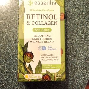 Essenlis Moisturizing Face Cream With Retinol & Collagen 1.7 oz Brand New Sealed